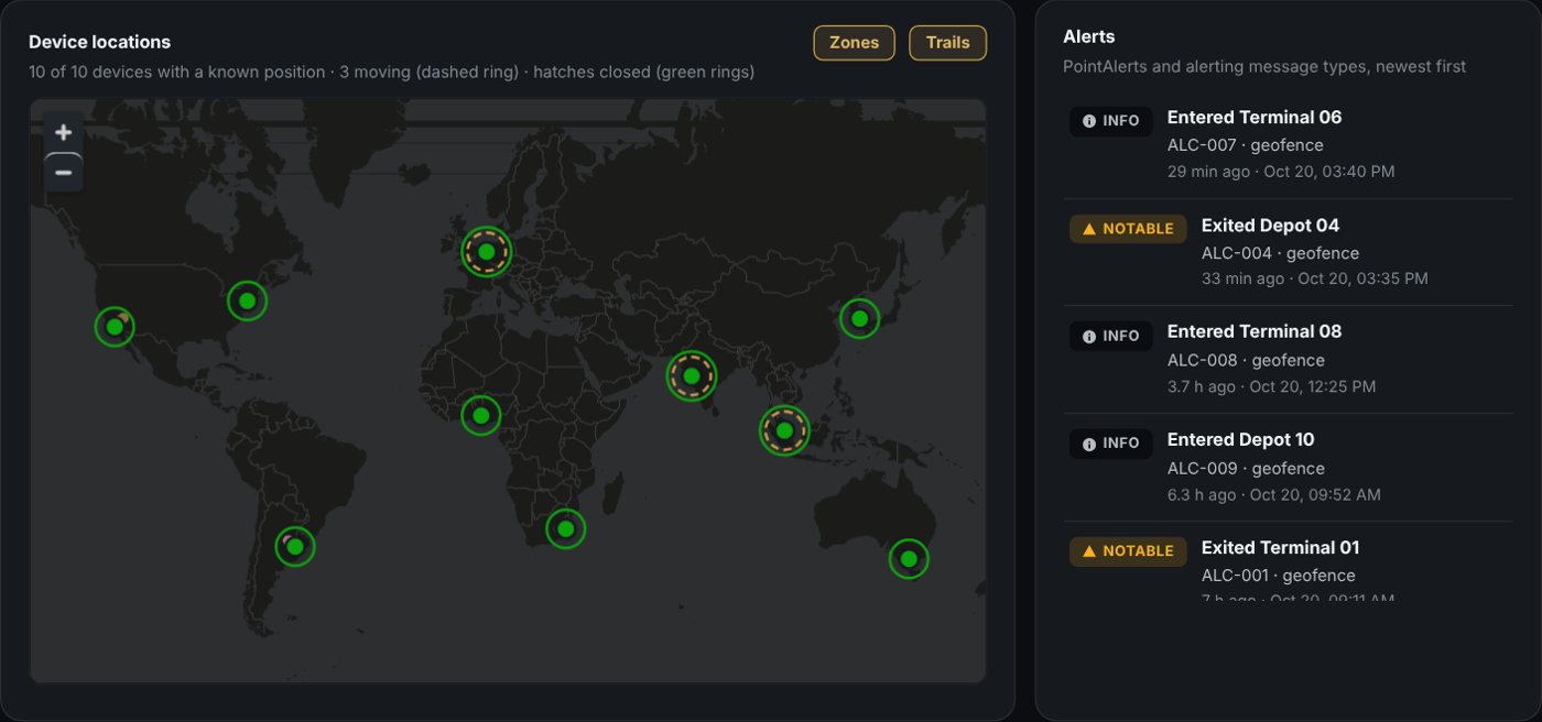 Tankertrace fleet map.
